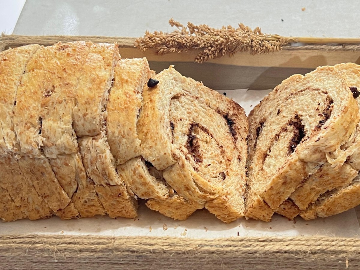 Roti Tawar Gandum Coklat Kismis